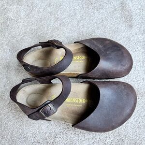 Birkenstock Messina Clog Dark Brown 39 Regular